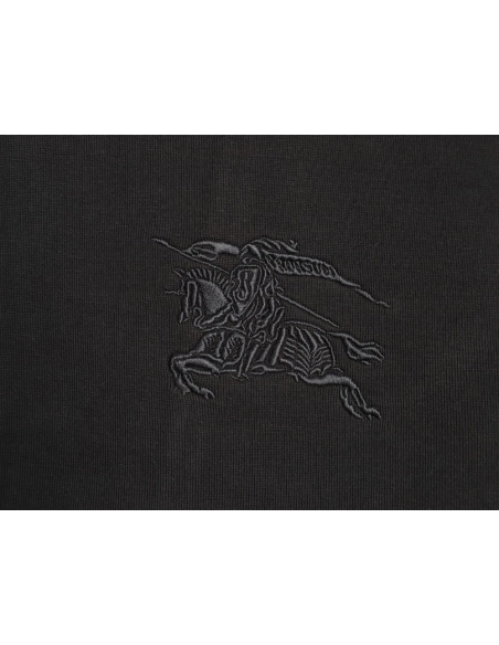 Burberry Equestrian Embroidery Air Layer Double Zipper Jacket,Burberry Jacket,Jacket,APPAREL