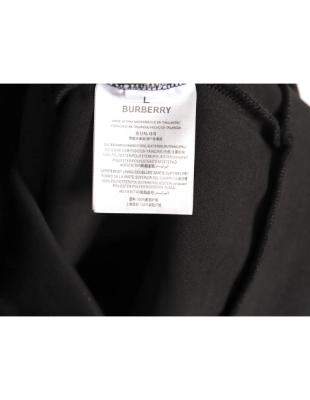 Burberry Equestrian Embroidery Air Layer Double Zipper Jacket,Burberry Jacket,Jacket,APPAREL