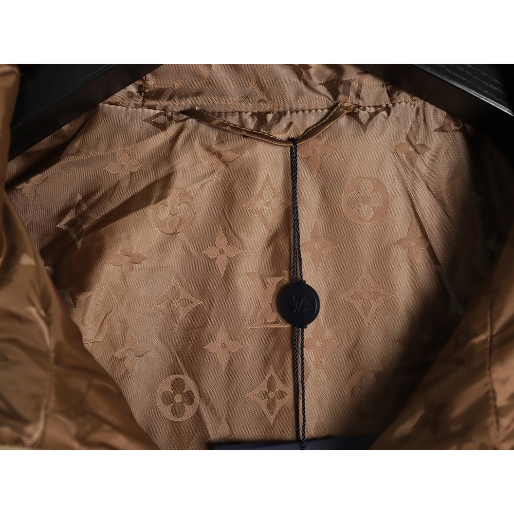 Louis Vuitton yellow striped hooded jacket,Louis Vuitton Jacket,Jacket,APPAREL