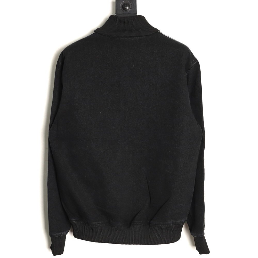 Adidas Originals Black Denim Jacket,ADIDAS Jacket,Jacket,APPAREL