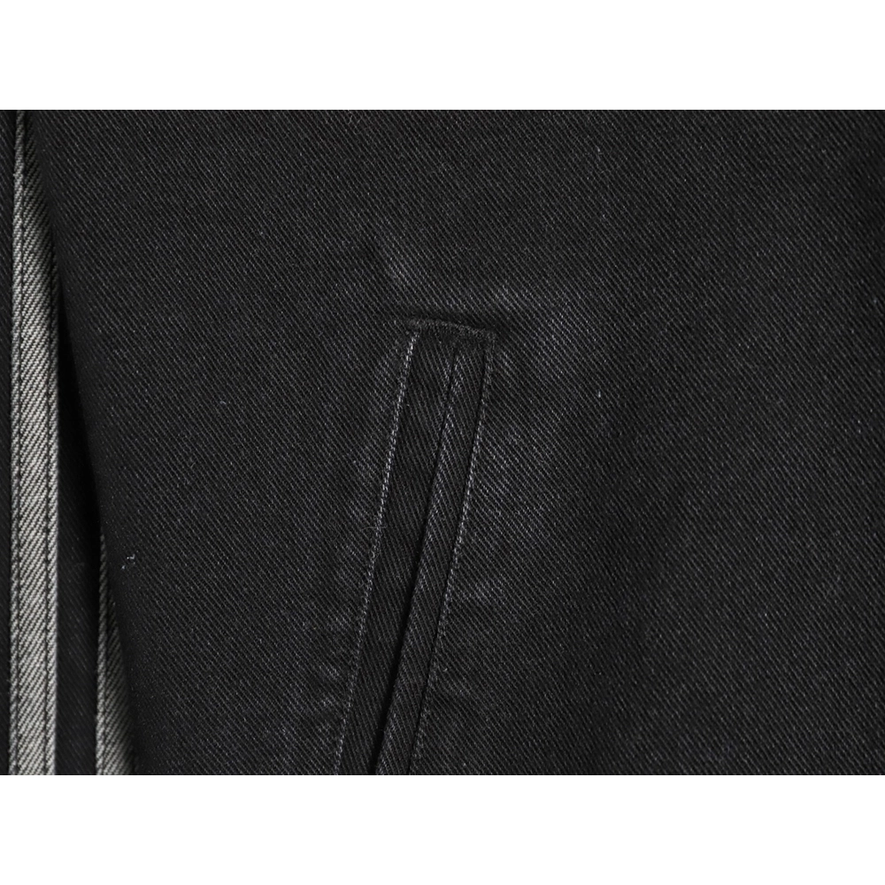 Adidas Originals Black Denim Jacket,ADIDAS Jacket,Jacket,APPAREL