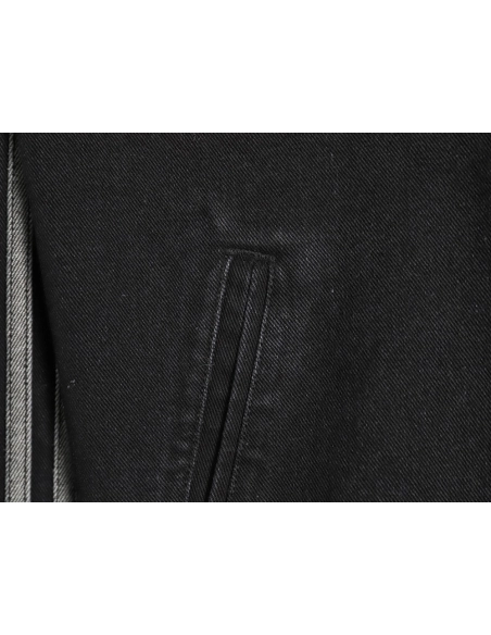 Adidas Originals Black Denim Jacket,ADIDAS Jacket,Jacket,APPAREL