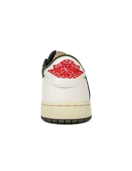 Travis Scott x Air Jordan 1 Low OG SP Medium Olive DM7866-200,AIR JORDAN 1 LOW,Air Jordan