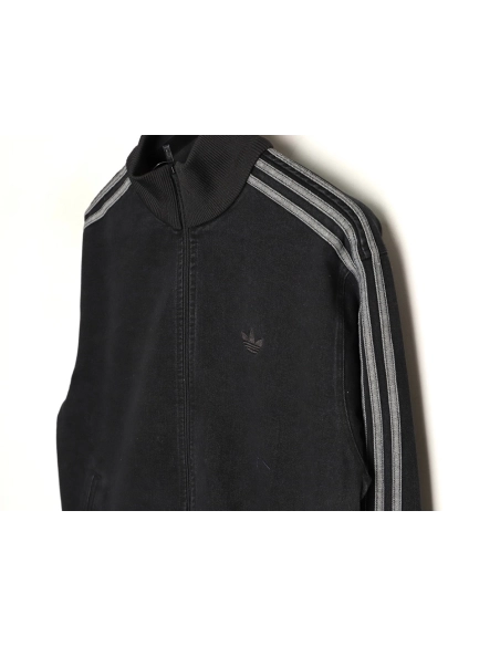 Adidas Originals Black Denim Jacket,ADIDAS Jacket,Jacket,APPAREL