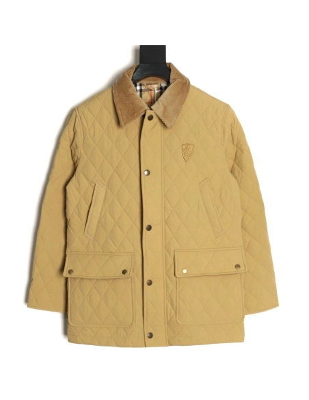 Burberry musical note logo diamond pocket down jacket,Burberry Jacket,Jacket,APPAREL