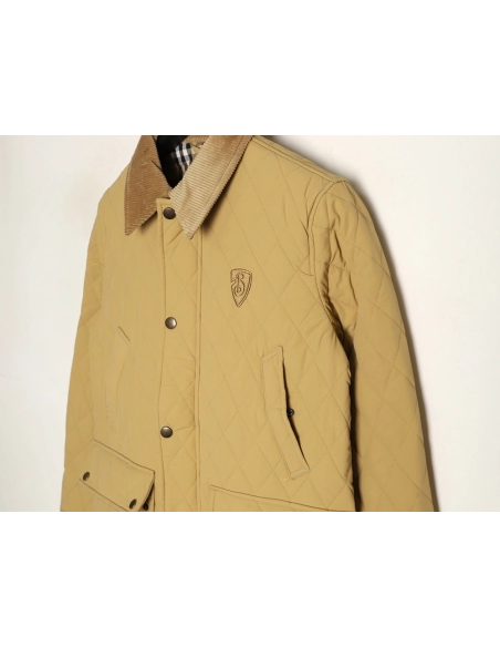 Burberry musical note logo diamond pocket down jacket,Burberry Jacket,Jacket,APPAREL