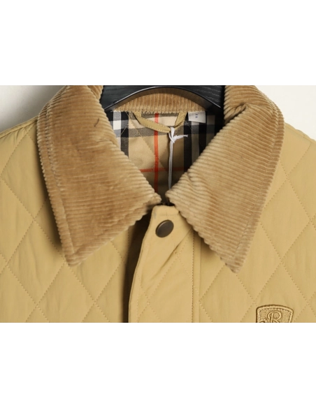 Burberry musical note logo diamond pocket down jacket,Burberry Jacket,Jacket,APPAREL