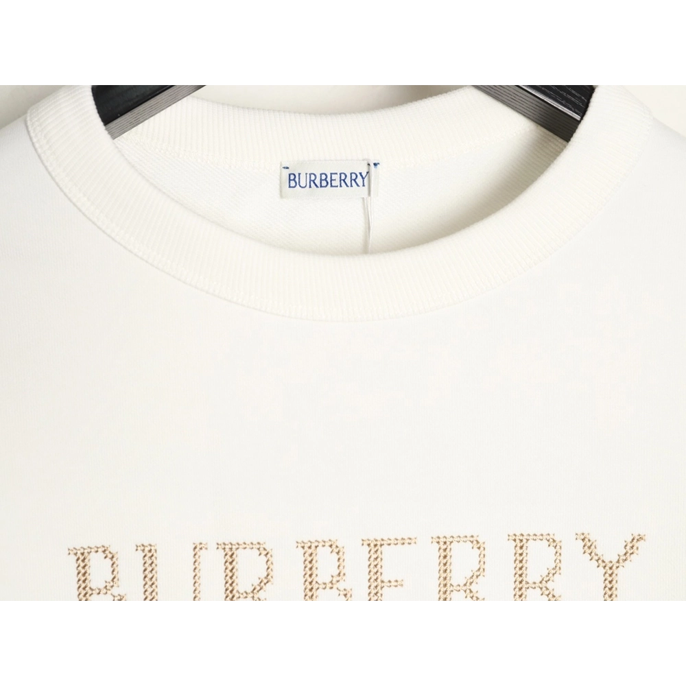 Burberry Classic Horse CrossStitch Sweatshirt,Burberry Sweatshirt,Sweatshirt,APPAREL