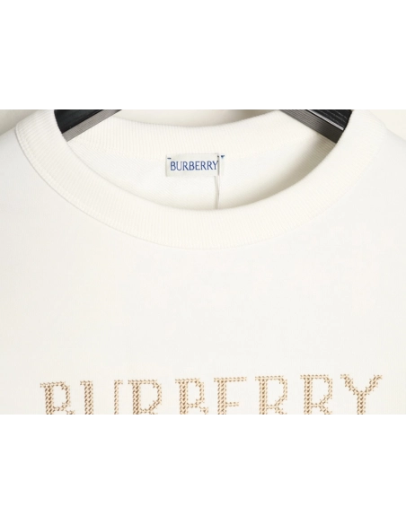 Burberry Classic Horse CrossStitch Sweatshirt,Burberry Sweatshirt,Sweatshirt,APPAREL