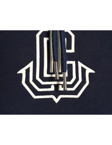 Celine embroidered letter logo hoodie,Celine Hoodie,Hoodie,APPAREL