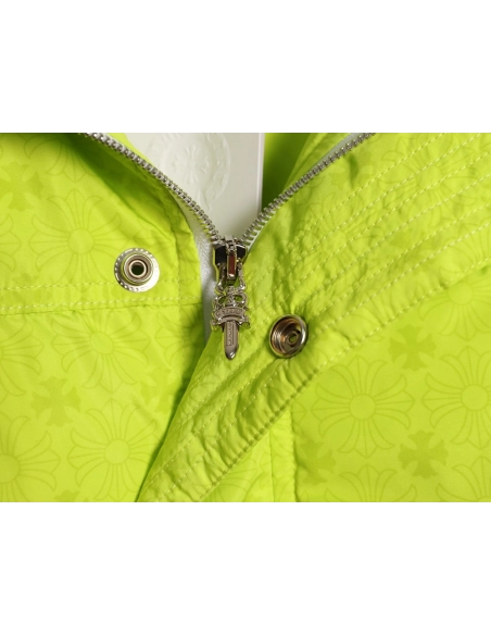 Chrome Hearts Dark Pattern Jacquard Down Jacket,Chrome Hearts Jacket,Jacket,APPAREL