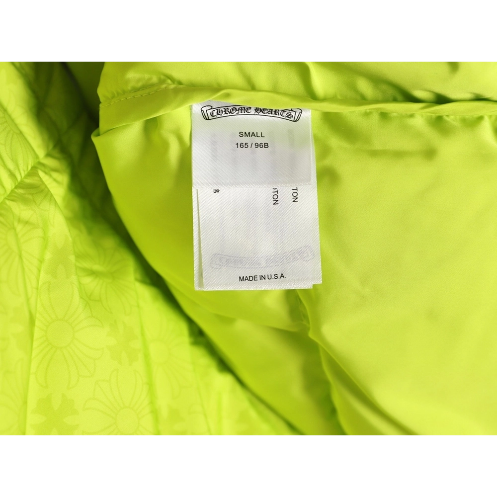 Chrome Hearts Dark Pattern Jacquard Down Jacket,Chrome Hearts Jacket,Jacket,APPAREL