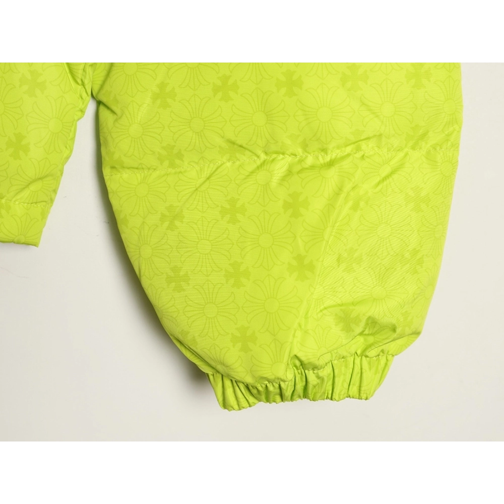 Chrome Hearts Dark Pattern Jacquard Down Jacket,Chrome Hearts Jacket,Jacket,APPAREL