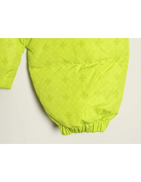 Chrome Hearts Dark Pattern Jacquard Down Jacket,Chrome Hearts Jacket,Jacket,APPAREL