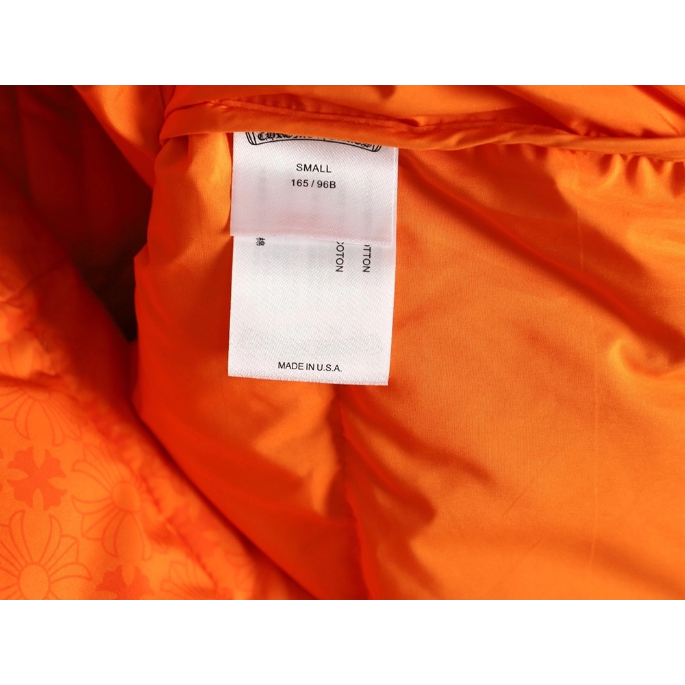 Chrome Hearts Dark Pattern Jacquard Down Jacket,Chrome Hearts Jacket,Jacket,APPAREL