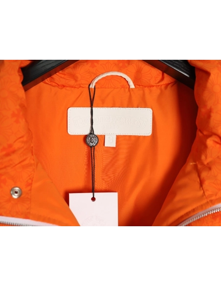 Chrome Hearts Dark Pattern Jacquard Down Jacket,Chrome Hearts Jacket,Jacket,APPAREL