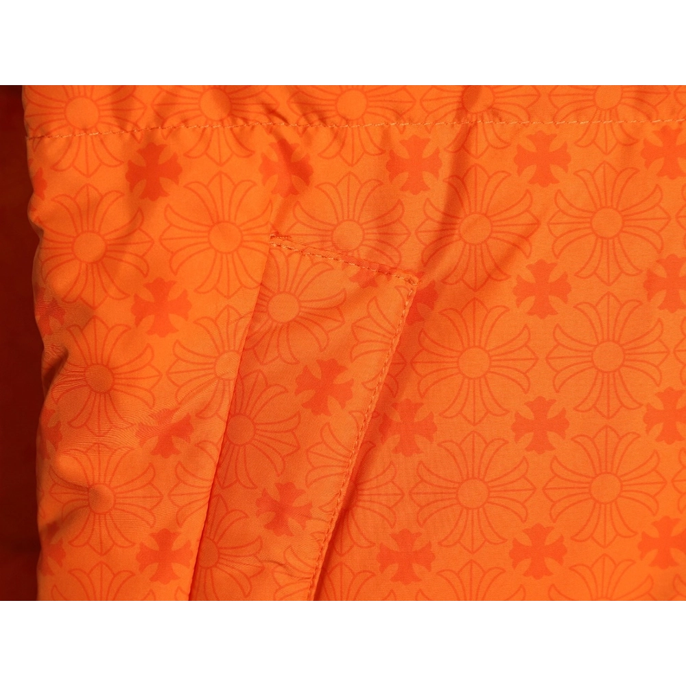 Chrome Hearts Dark Pattern Jacquard Down Jacket,Chrome Hearts Jacket,Jacket,APPAREL