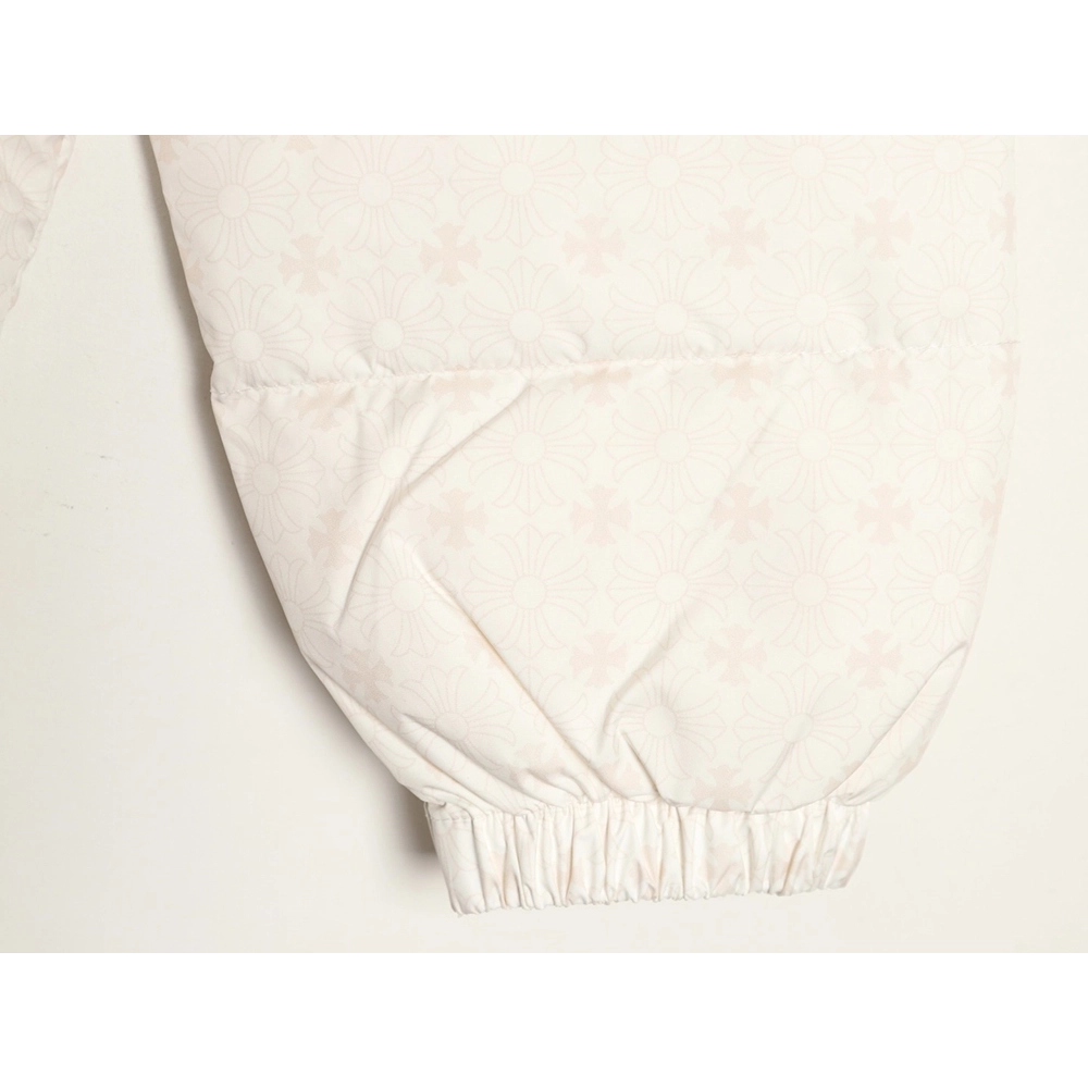 Chrome Hearts Dark Pattern Jacquard Down Jacket,Chrome Hearts Jacket,Jacket,APPAREL