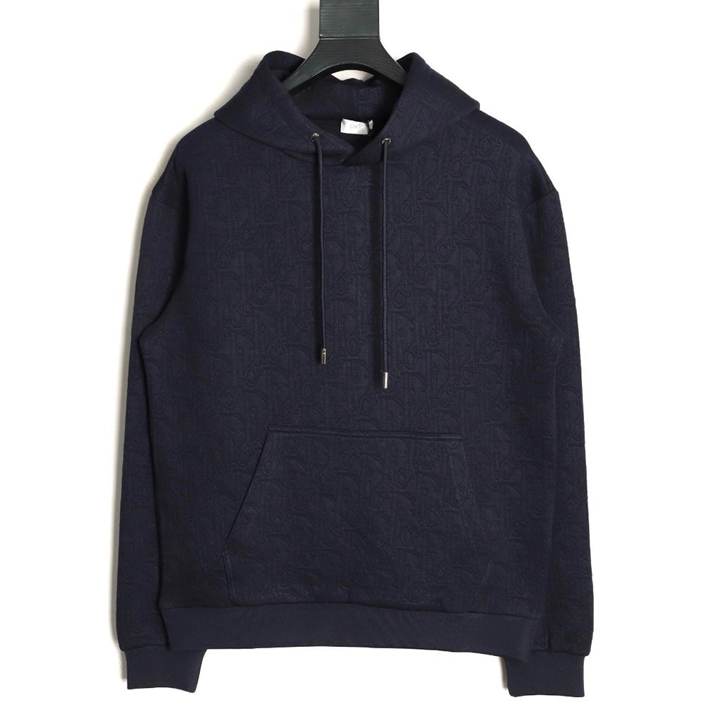 Dior monogram embossed hoodie,Dior Hoodie,Hoodie,APPAREL
