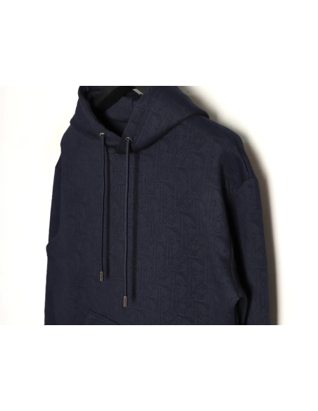 Dior monogram embossed hoodie,Dior Hoodie,Hoodie,APPAREL