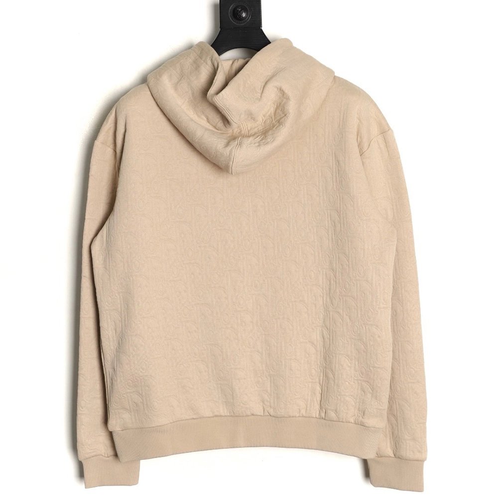 Dior monogram embossed hoodie,Dior Hoodie,Hoodie,APPAREL