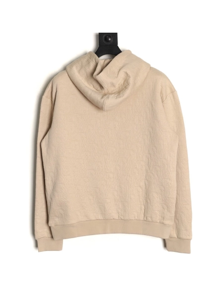 Dior monogram embossed hoodie,Dior Hoodie,Hoodie,APPAREL
