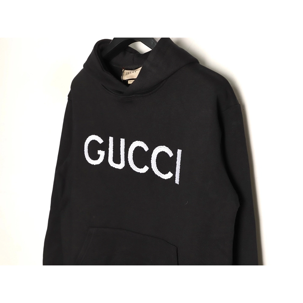 Gucci letter embroidered hoodie,Gucci Hoodie,Hoodie,APPAREL