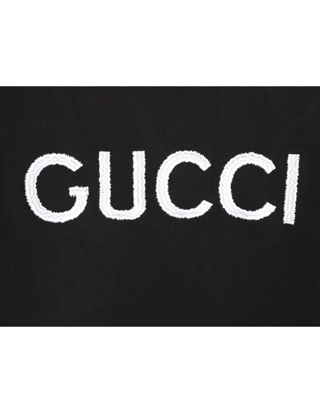 Gucci letter embroidered hoodie,Gucci Hoodie,Hoodie,APPAREL