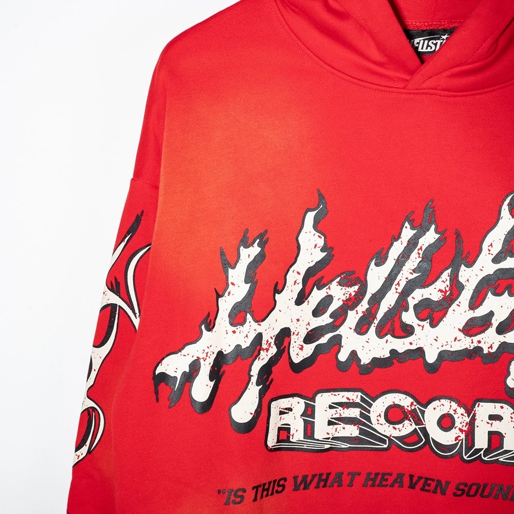 Hell star Records Lava Hoodie,Hell Star Hoodie,Hoodie,APPAREL