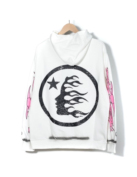 Hell star Records Glitter ZipUp,Hell Star Hoodie,Hoodie,APPAREL