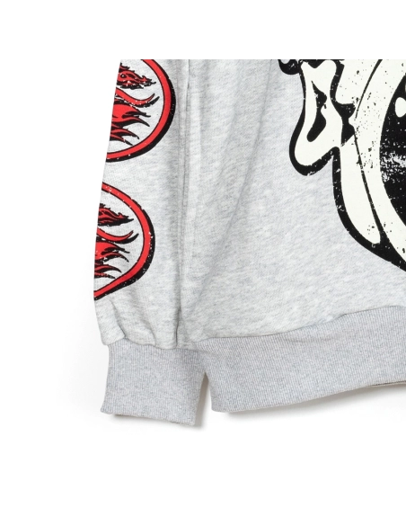 Hell star Studios Records Crewneck Sweatshirt,Hell Star Sweatshirt,Sweatshirt,APPAREL
