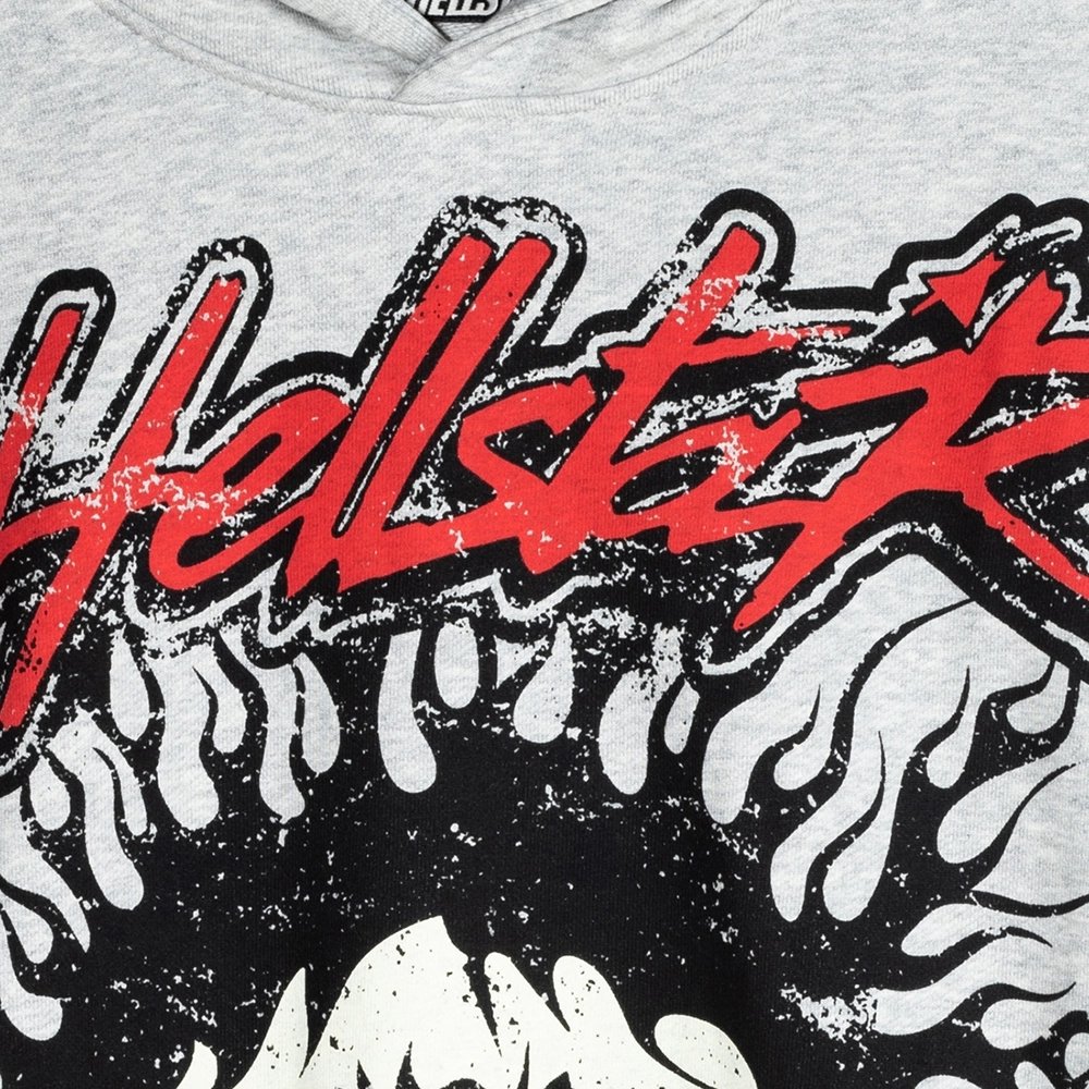 Hell star Studios Records Crewneck Sweatshirt,Hell Star Sweatshirt,Sweatshirt,APPAREL