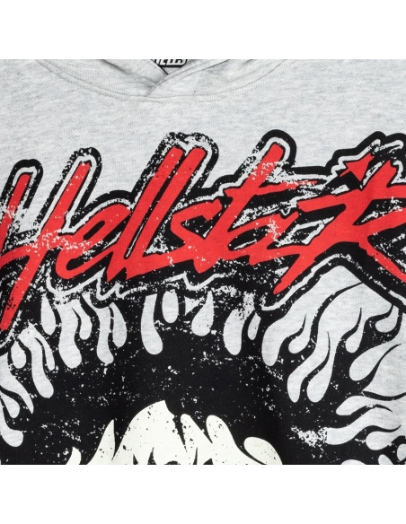 Hell star Studios Records Crewneck Sweatshirt,Hell Star Sweatshirt,Sweatshirt,APPAREL