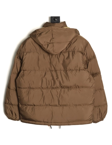 Lee Embroidered Logo Hooded Down Jacket,Lee Jacket,Jacket,APPAREL