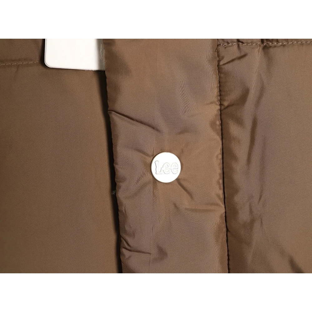 Lee Embroidered Logo Hooded Down Jacket,Lee Jacket,Jacket,APPAREL