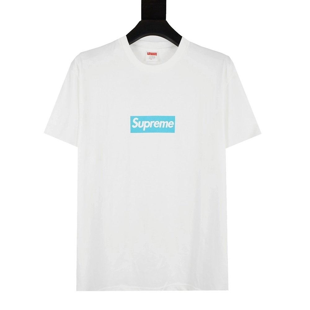 Supreme Tiffany Collaboration ShortSleeve TShirt,Supreme T Shirt,Tshirt,APPAREL