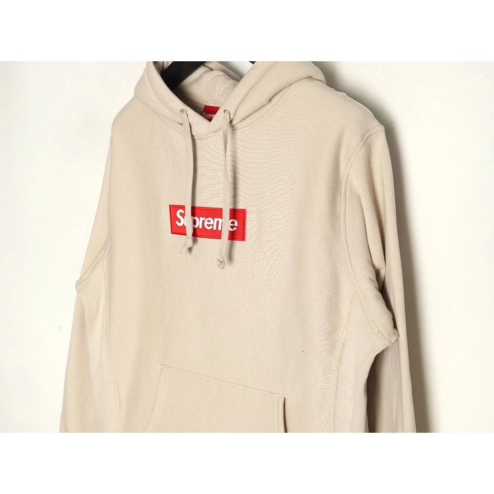Supreme logo embroidered pocket hoodie,Supreme Hoodie,Hoodie,APPAREL