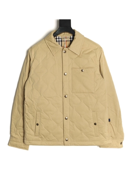 Burberry diamondpatterned pocket down jacket,Burberry Jacket,Jacket,APPAREL