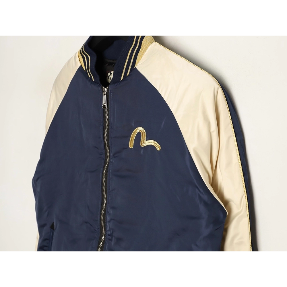 Evisu Koi Fish Embroidered Jacket,Evisu Jacket,Jacket,APPAREL