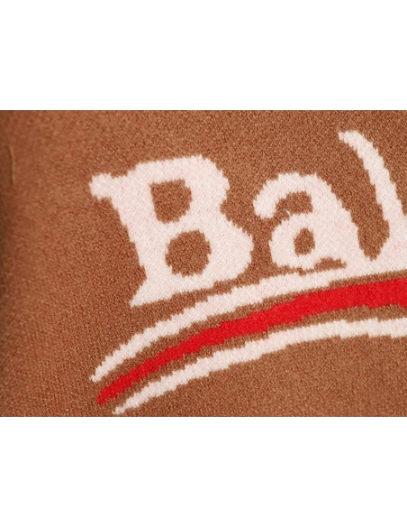 Balenciaga Classic CocaCola Jacquard Wool Knit Sweater,Balenciaga Sweatshirt,Sweatshirt,APPAREL