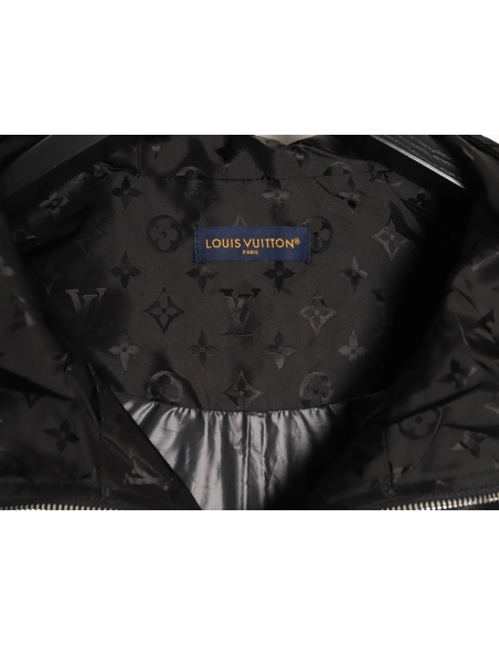 Louis Vuitton monogram print trench coat with zipup design,Louis Vuitton Jacket,Jacket,APPAREL