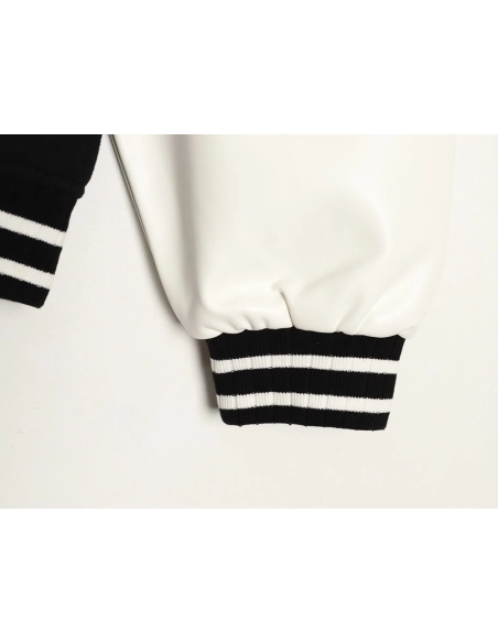 lululemon letter embroidered patchwork baseball jacket,Lululemon Jacket,Jacket,APPAREL