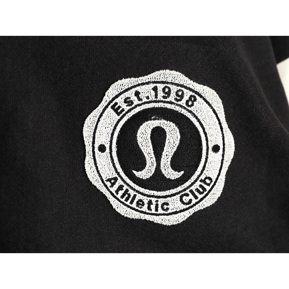 lululemon letter embroidered patchwork baseball jacket,Lululemon Jacket,Jacket,APPAREL