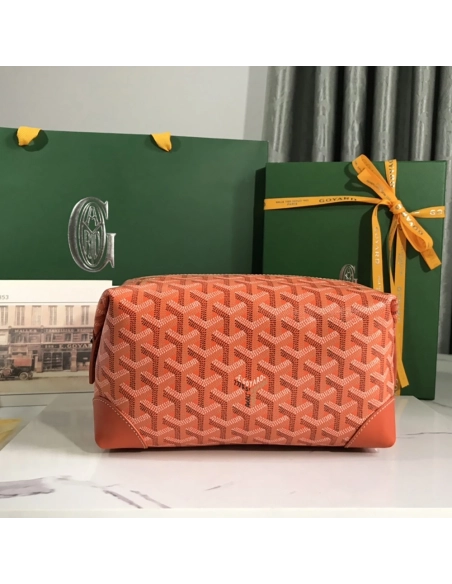 Goyard Bowling 25 Toiletry Bags 333362 24X13X12cm,Goyard Bags,BAGS
