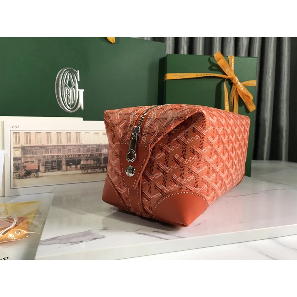 Goyard Bowling 25 Toiletry Bags 333362 24X13X12cm,Goyard Bags,BAGS