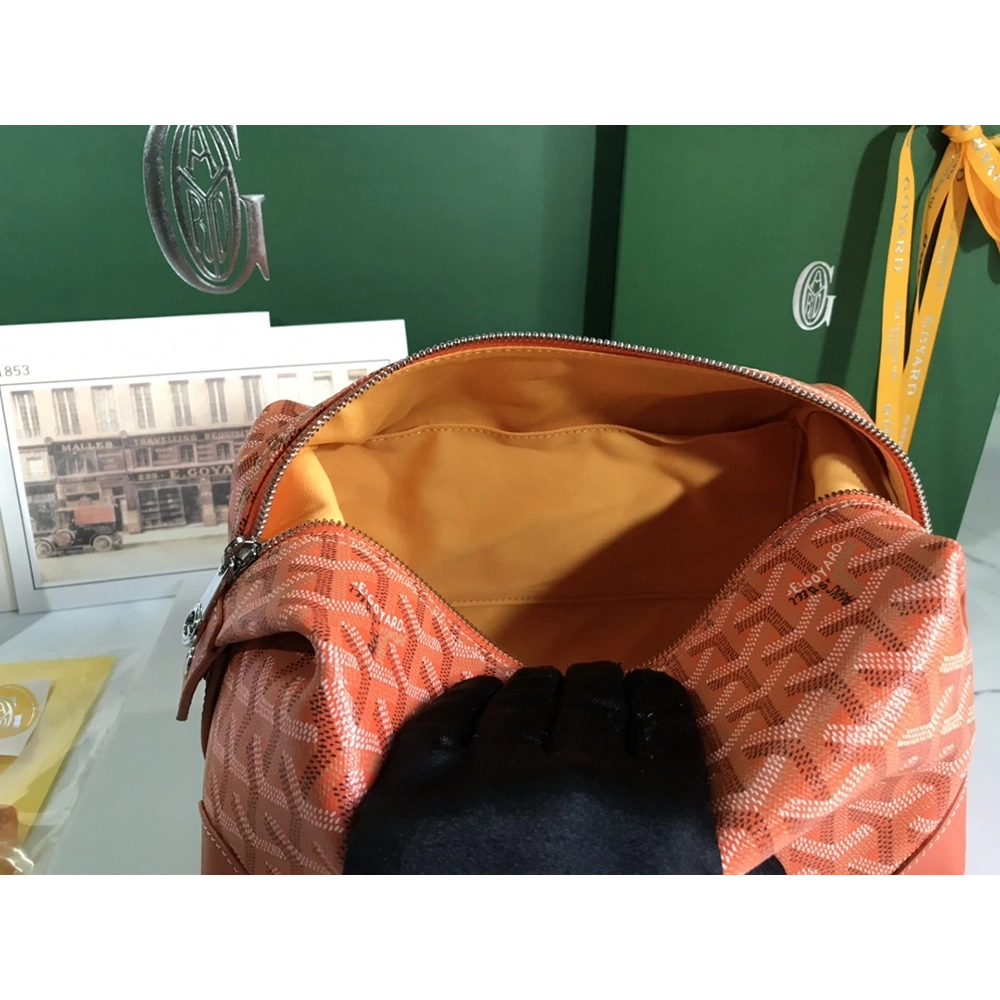 Goyard Bowling 25 Toiletry Bags 333362 24X13X12cm,Goyard Bags,BAGS