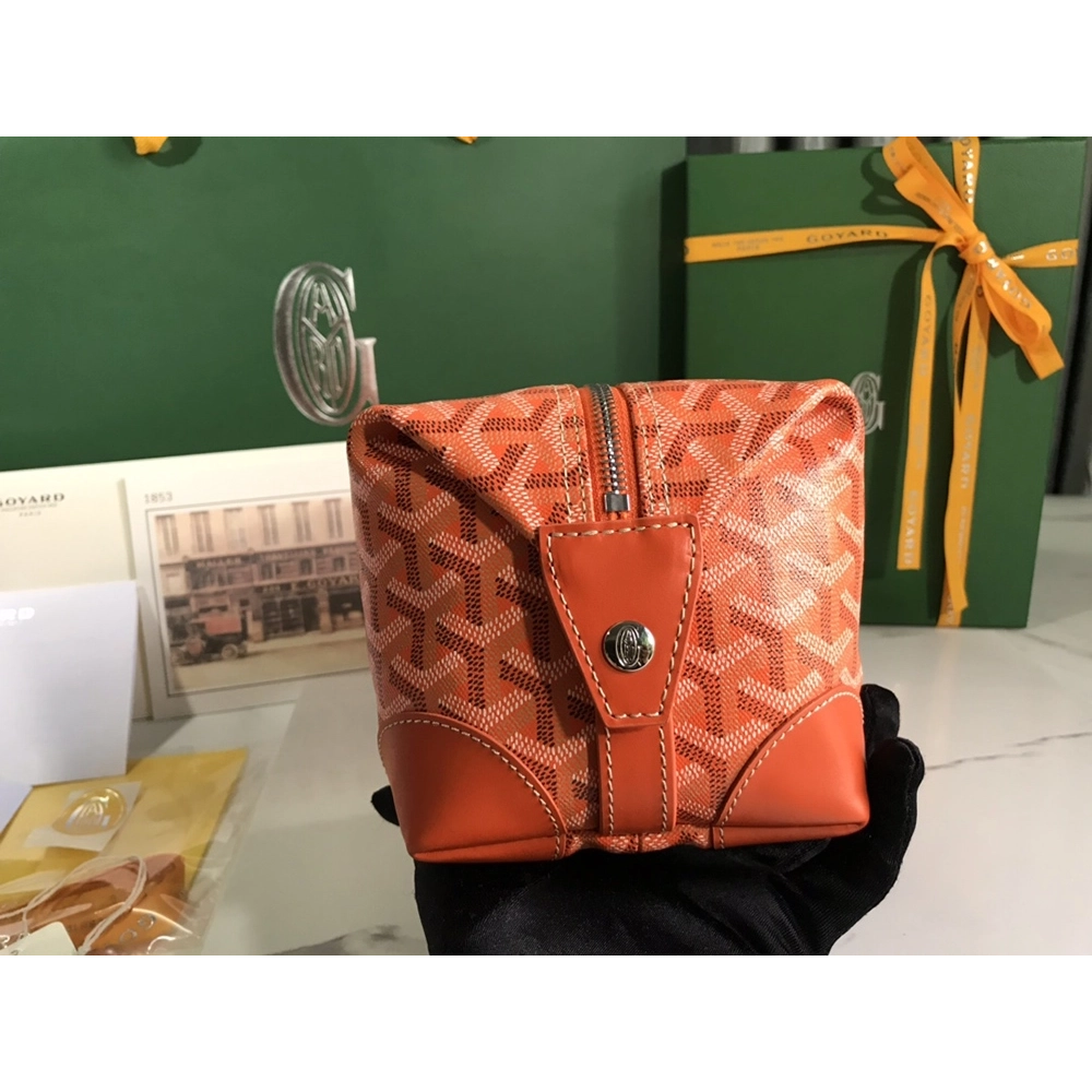 Goyard Bowling 25 Toiletry Bags 333362 24X13X12cm,Goyard Bags,BAGS