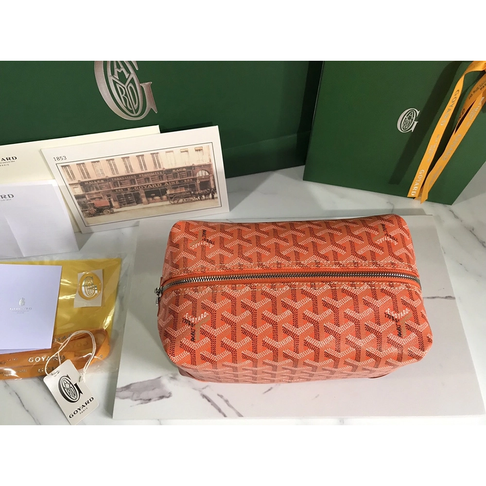 Goyard Bowling 25 Toiletry Bags 333362 24X13X12cm,Goyard Bags,BAGS