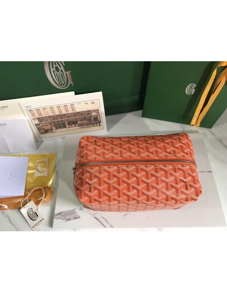 Goyard Bowling 25 Toiletry Bags 333362 24X13X12cm,Goyard Bags,BAGS