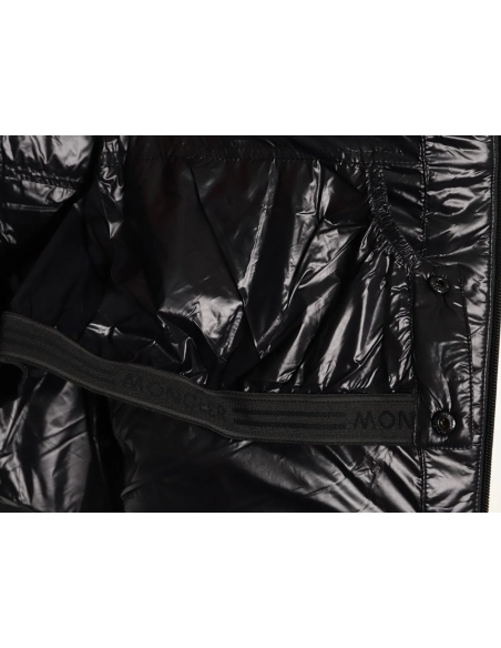 Moncler hooded down jacket with sleeve pockets,Moncler Jacket,Jacket,APPAREL